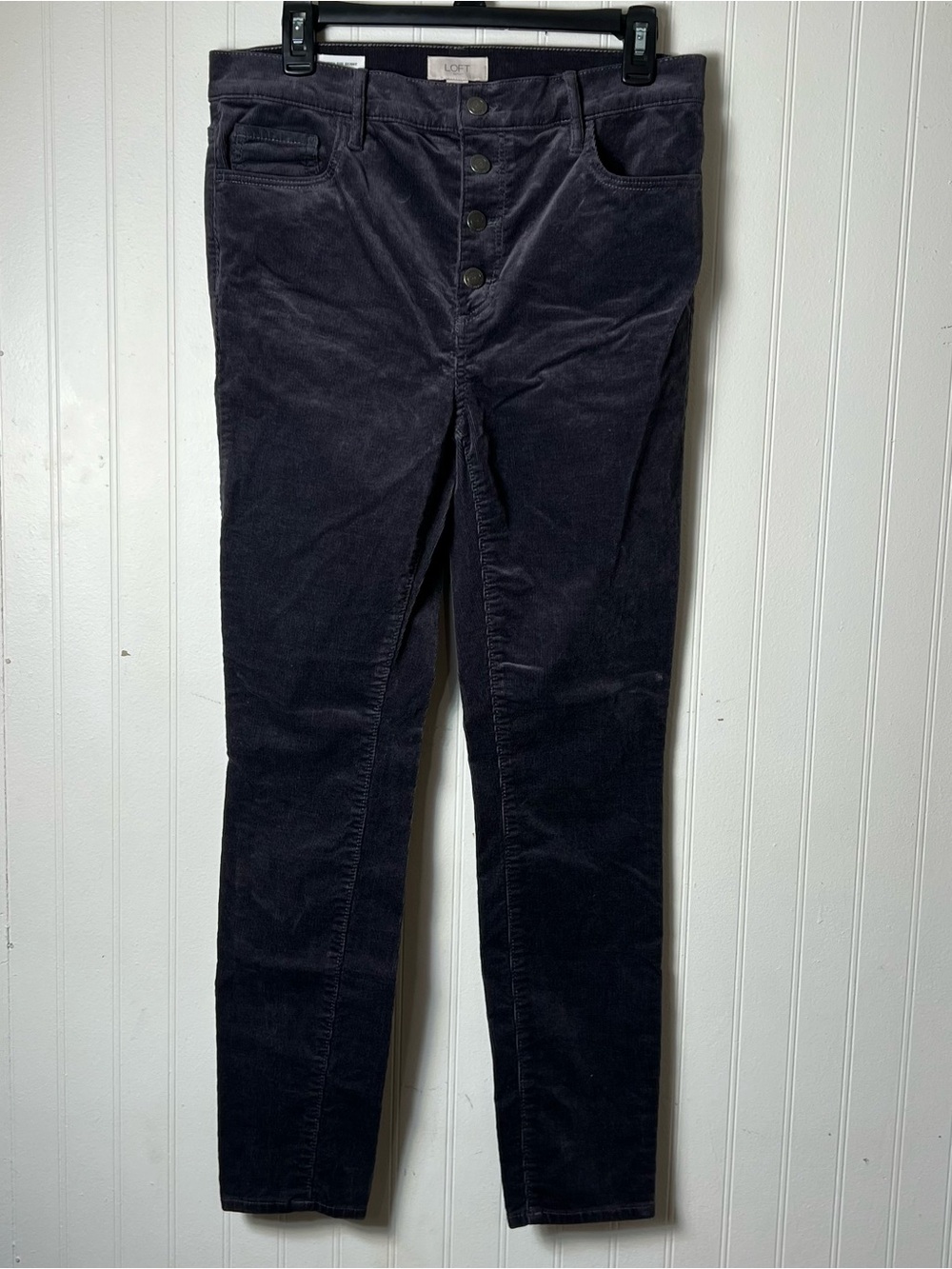 LOFT  Skinny Corduroy High Rise Pants Size 8